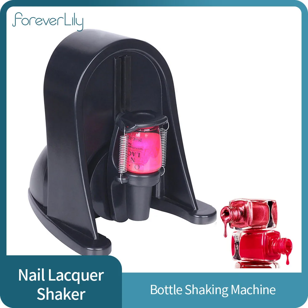 

Nail Lacquer Shaker 360 Degree Adjustable Nail Gel Polish Varnish Bottle Shaking Machine Shake Evenly Tools for Nail Art Tattoo