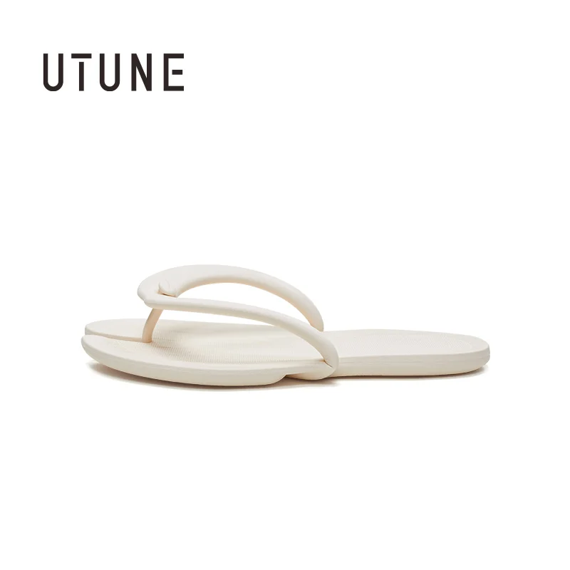 

UTUNE Foldable Flip Flops Women and Men Summer Garden Shoes Outdoor Portable Slippers for Travel Beach Slides Antiskid Shoes
