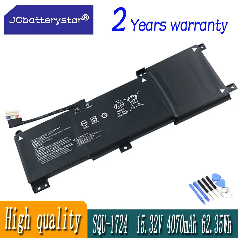 JC Новый аккумулятор для ноутбука SQU-1724 SQU-1723 AORUS 15-XA 15-WA 15-W9 15-SA 15 X9 GIGABYTE THUNDEROBOT 911 Quanta