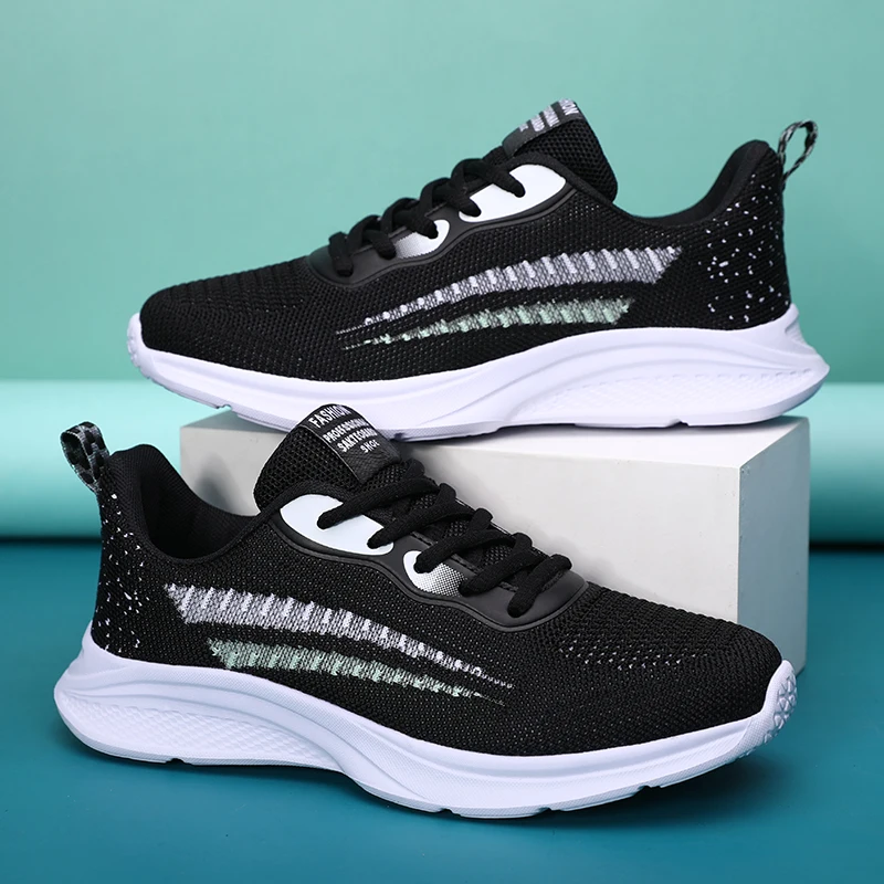Spring High Quality Cushioning Running Shoes Women Breathable Autumn Athletics Casual Sneaker Ladies Non-slip Sport Walking Shoe