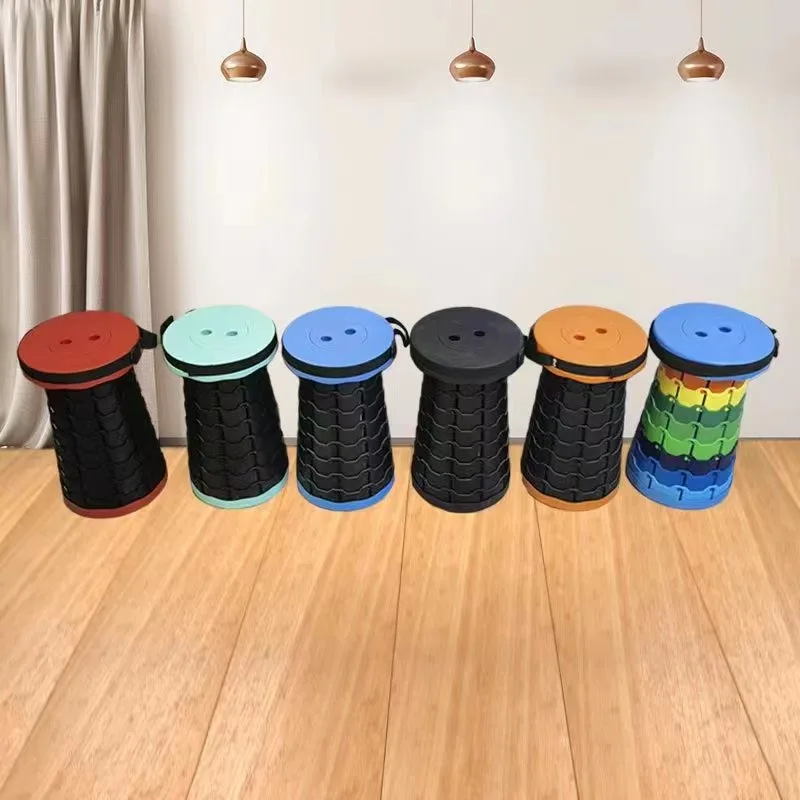 Портативный складной стул для путешествий улицы регулируемая высота