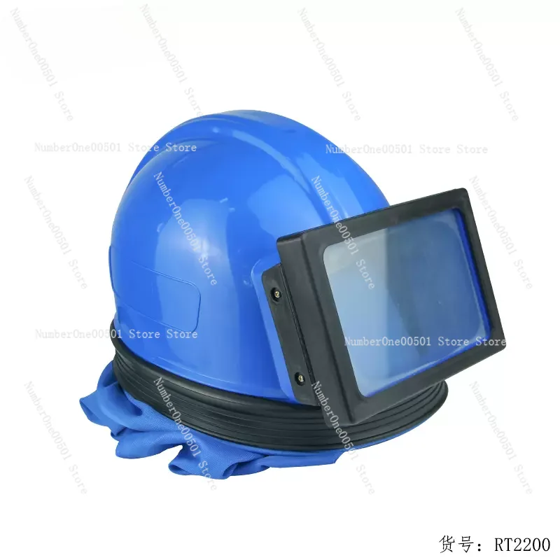 Пескоструйный шлем пескоструйный капюшон с воздушным дыхательным шлангом