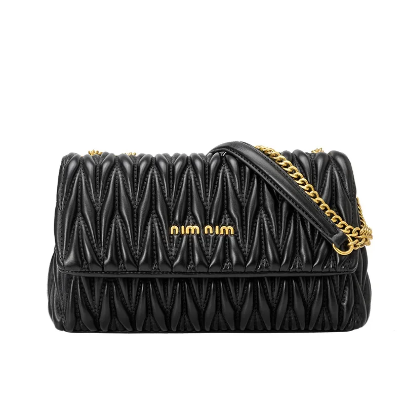 Модная маленькая квадратная сумка с икрай диагональная через плечо регулируемая