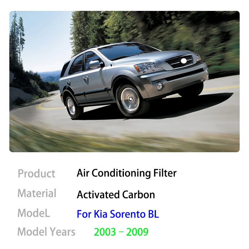 Фильтр кондиционера для Kia Sorento BL Naza MK1 2003 2004 2005 2006 2007 2008 2009 2010 97133-2F000 Детали из