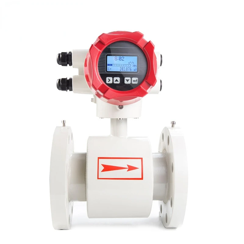 

Electromagnetic Flowmeter Smart 485 Pulp Mud Electroplating Sewage Pipe Flowmeter Liquid Water Electromagnetic Flowmeter