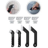 4pcs ceramic tile gap hook cutter with 8pcs blades wall floor tiles joint cleaner scraper tool bevelbend grout remover tool kit