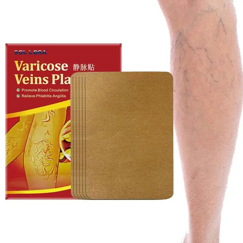 

Spider Vein Patches 6 Patches Soothing Leg Patch For Spider Veins Herbal Vein Soothing Patch For Strengthen Capillary Health