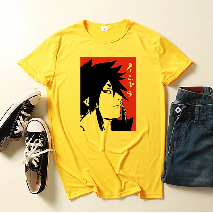 

2022 Short-sleeved T-shirt Naruto Print Men's and Women's Anime New Style Japanese Top Graphic T Shirts Kawaii Clothing