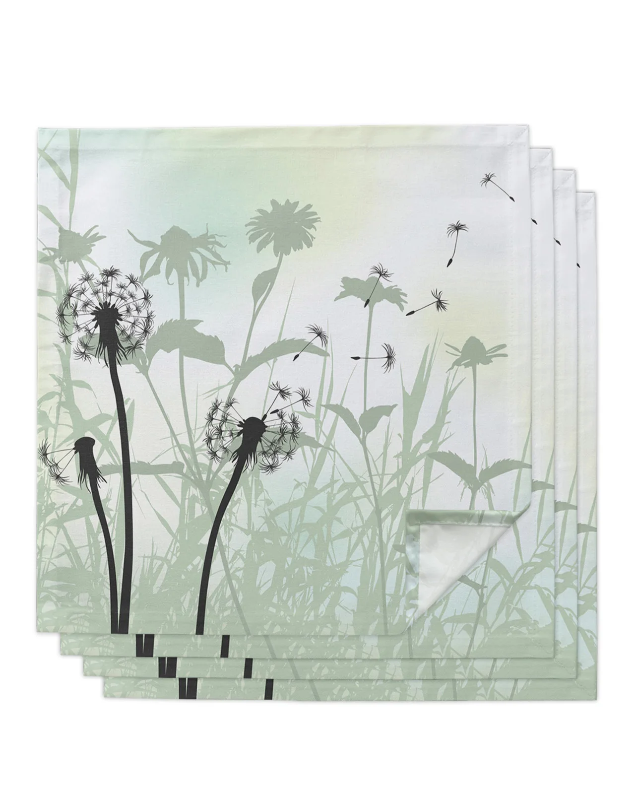 

4/6/8 шт. осенняя Тема, Одуванчик, цветы, искусственный набор, Свадебная вечеринка, стол, искусственные салфетки, домашний декор