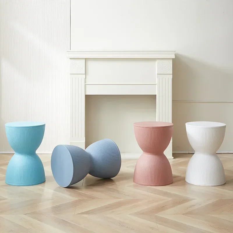 Креативный современный домашний маленький табурет типа песочные часы