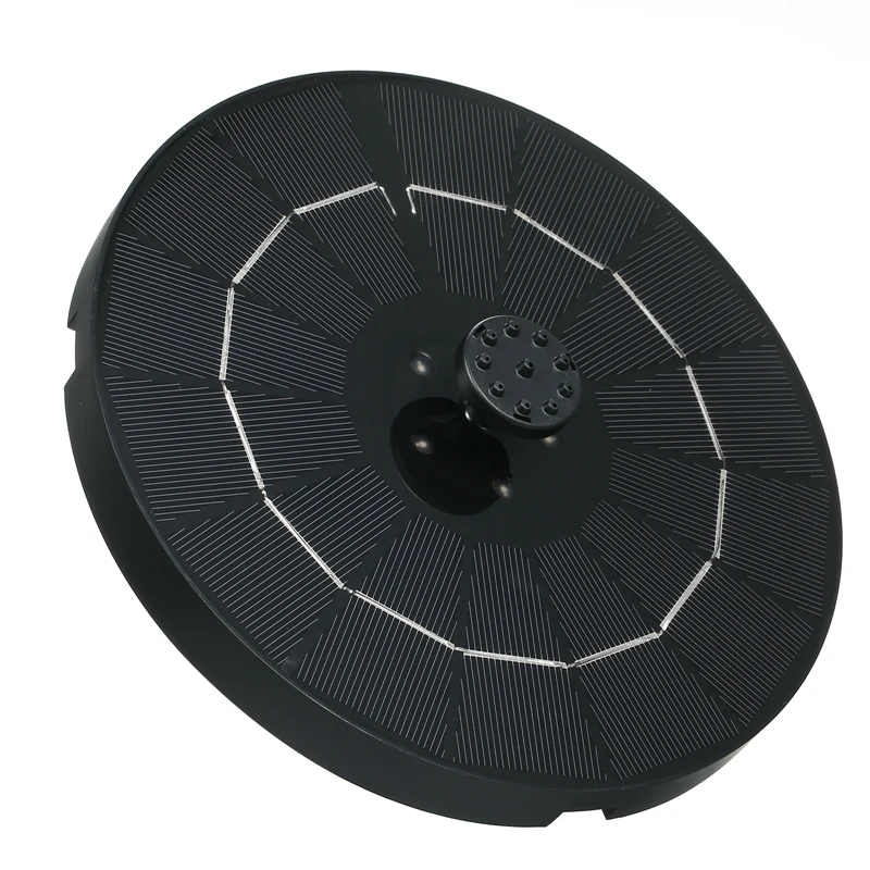 

Solar Fountain Upgraded 6 Nozzle, 3.8W Solar Powered Fountain Pump , Solar Bird Bath Fountain For Bird Bath, Pond, Pool
