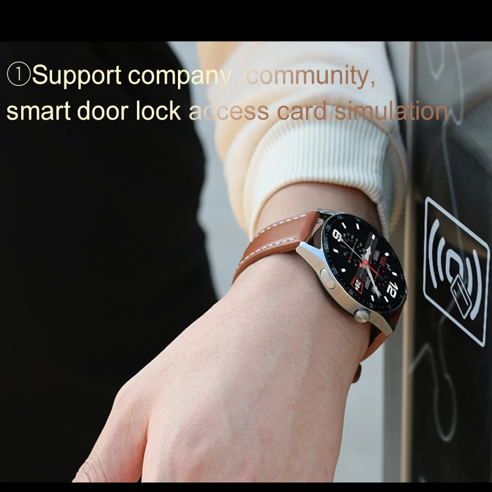 Смарт-часы SK17 мужские с поддержкой bluetooth 390*390 NFC VS L13 L15 L16 |