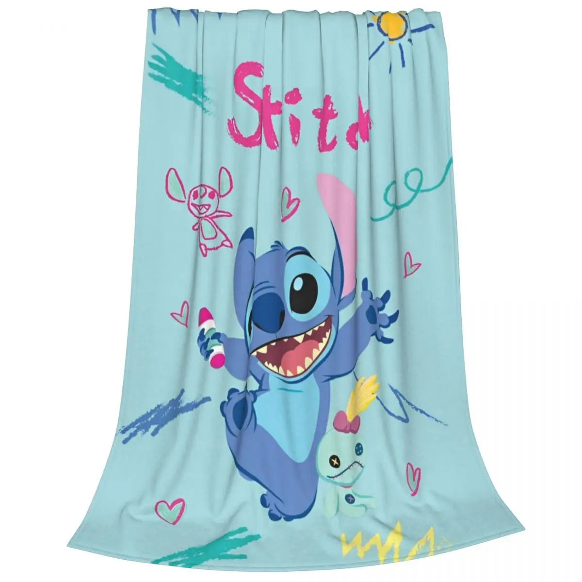 Милое Фланелевое осенне-зимнее многофункциональное мягкое покрывало для