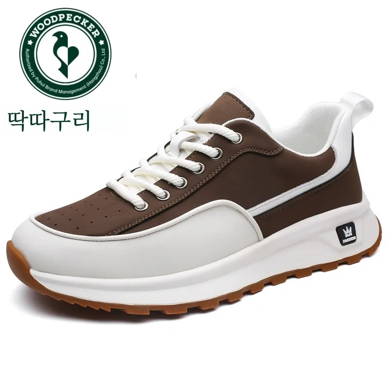 Мужская обувь Woodpecker осень 2023 новая спортивная повседневная с мягкой подошвой