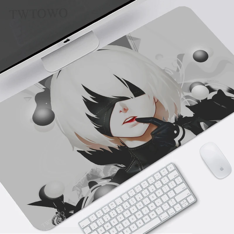 Пикантный коврик для мыши Nier Automata 2b геймерский большой размера XL домашний XXL из
