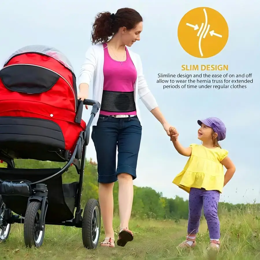 Пояс для грыжи мужчин и женщин после операции — регулируемый брюшной бандаж с