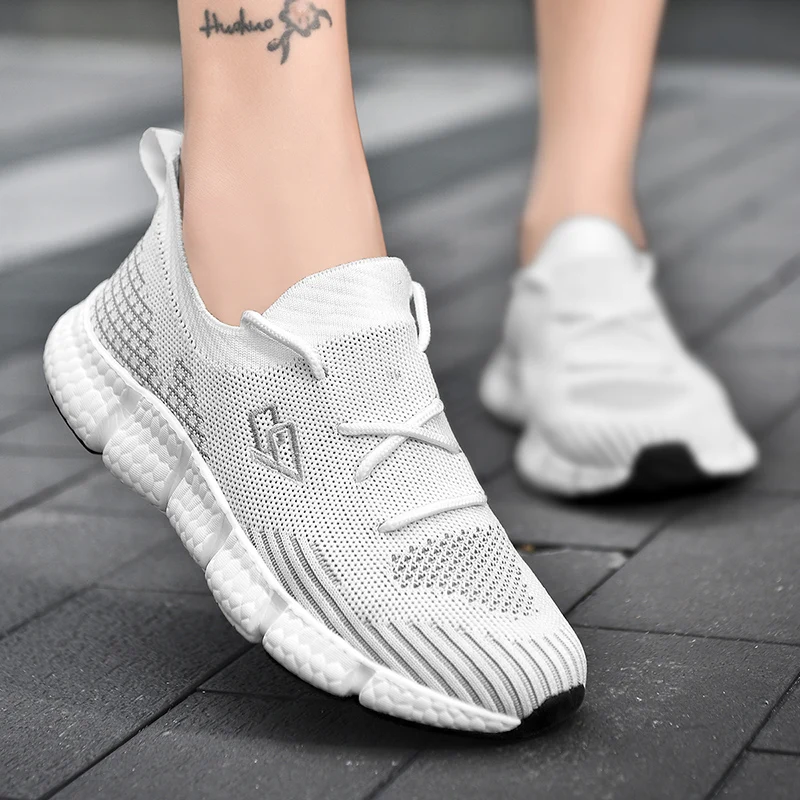 

Running Shoes Zapatill White Sports For Women Rubber Hard-Wearing Lady Ladies Sport Shoes Sneakers Gym Sport Shoes Woman Tennis
