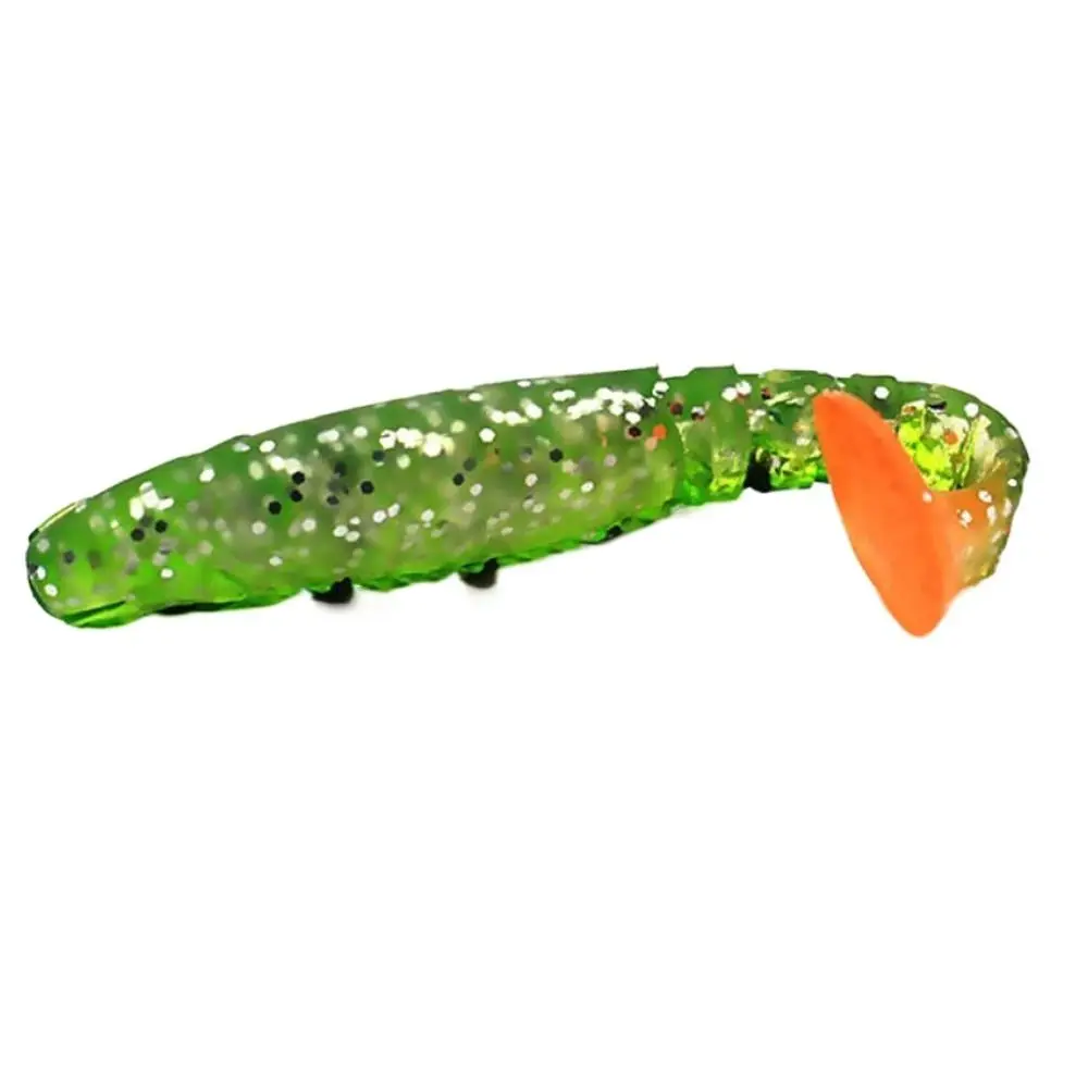 5 шт. приманка для рыбалки 8 см/6 г воблеры с Т-образным хвостом силиконовая