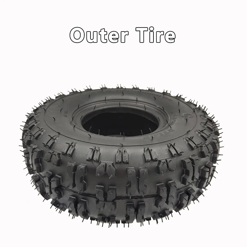 4,10-4 пневматические шины внешняя шина 4,10/3,50-4 внутренняя трубка для квадроцикла Quad Go Kart 47cc 49cc массивная подходит для всех моделей 4-дюймовая шина