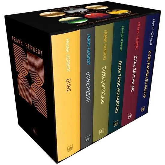 

Dune Ciltli Box Set Frank Herbert Turkish Books Fantastic & Science Fiction