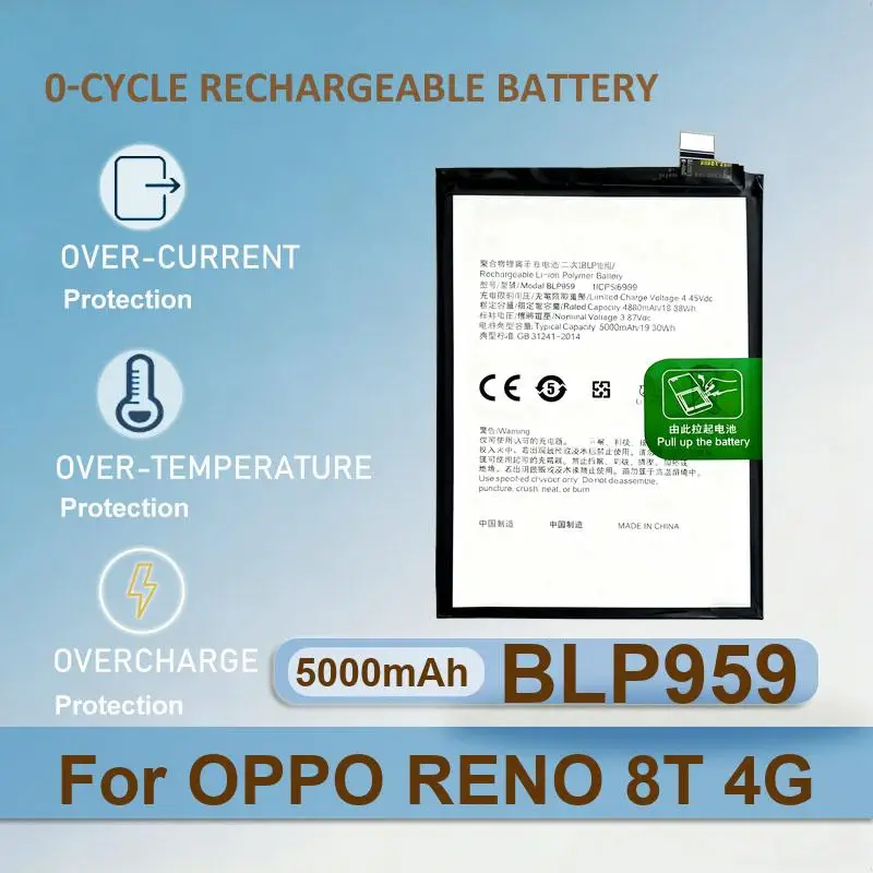 Фото Аккумулятор для OPPO Realme 6i C3 C25Y Global version Reno 2 Find X3 Lite CPH2145/Reno4 SE PEAT00 PEAM00/Reno5 5G PEGM00 PEGT00 X2 №2