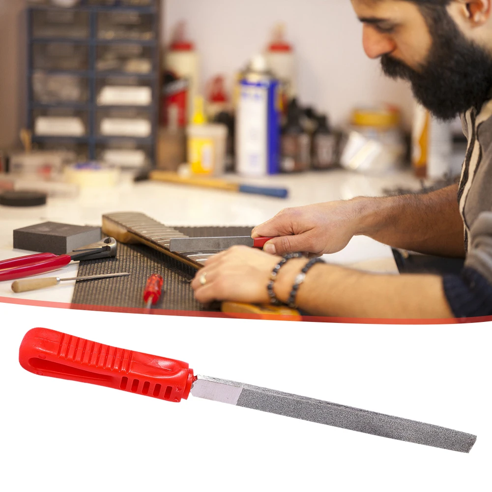 

Guitar Nut Files Fret Repair Maintenance Guitar Wire File Polished Wear-resistant Stringed Instruments Guitar Parts Accessories