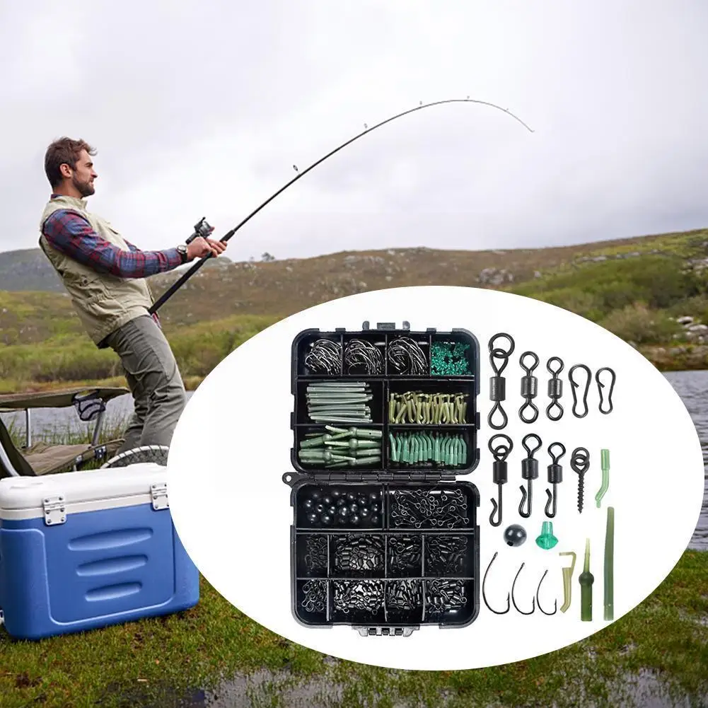 

300/400 шт./коробка, набор аксессуаров для рыбалки