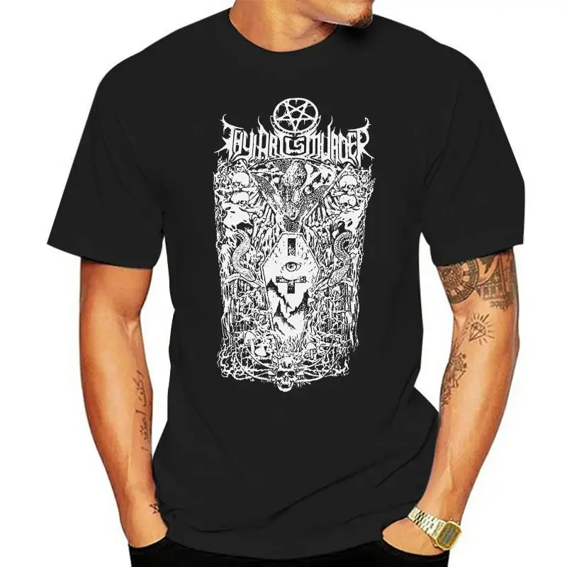 

Высококачественные футболки с принтом на заказ, хипстерские футболки, мужская футболка с надписью «твое искусство убийца»