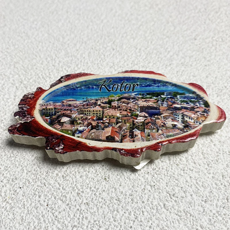 Сувениры Kotor World для культурного туризма украшения кухни и дома 3D магнитные