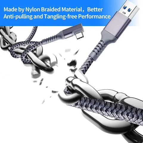 Кабель USB A To Type C 5M AyeBeau для Oculus Quest 2