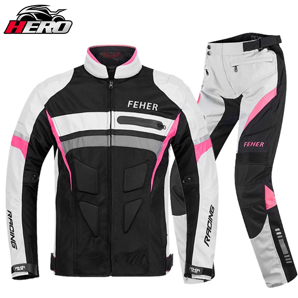 

Женская мотоциклетная куртка, летняя Водонепроницаемая мотоциклетная куртка для подростков и девушек, светоотражающая защита от столкнов...