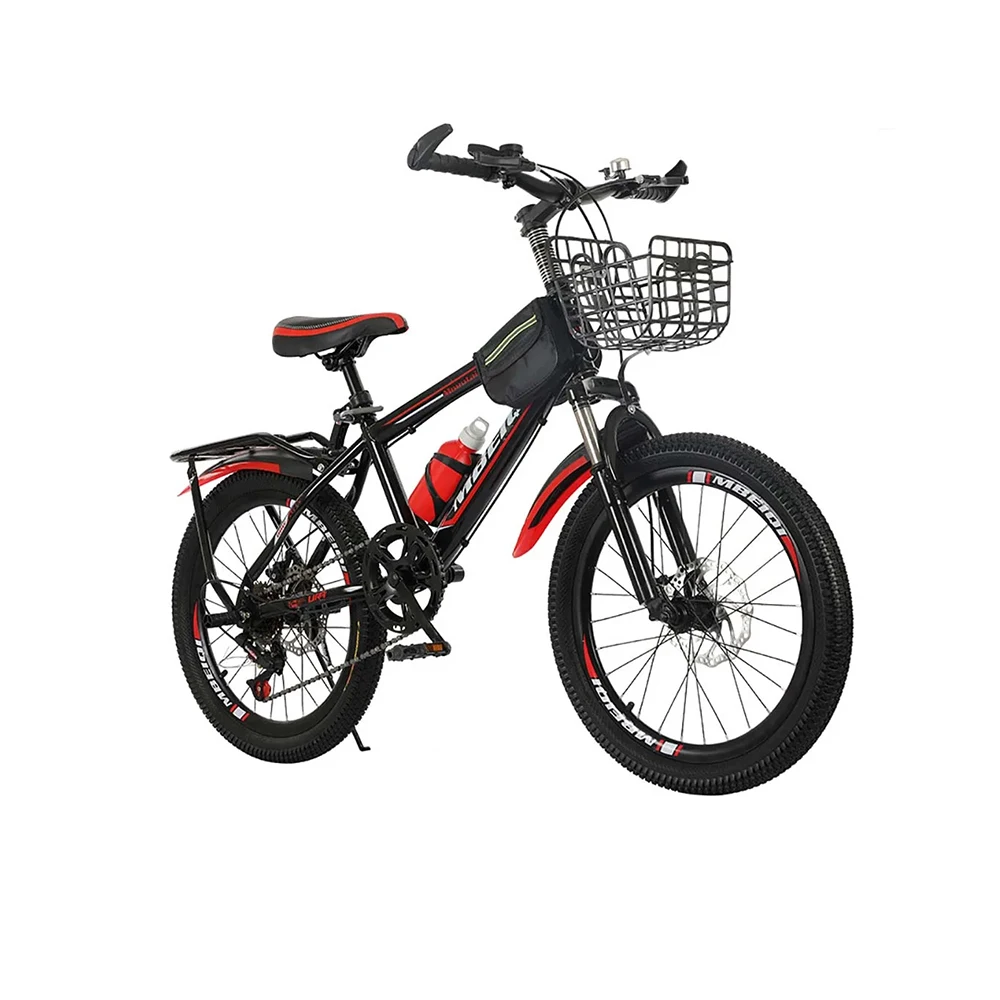 

Children Bike 18 Inch Children Bike Outdoor Riding High Carbon Steel Frame Stable And Robust Double Disc Brake Variable Speed