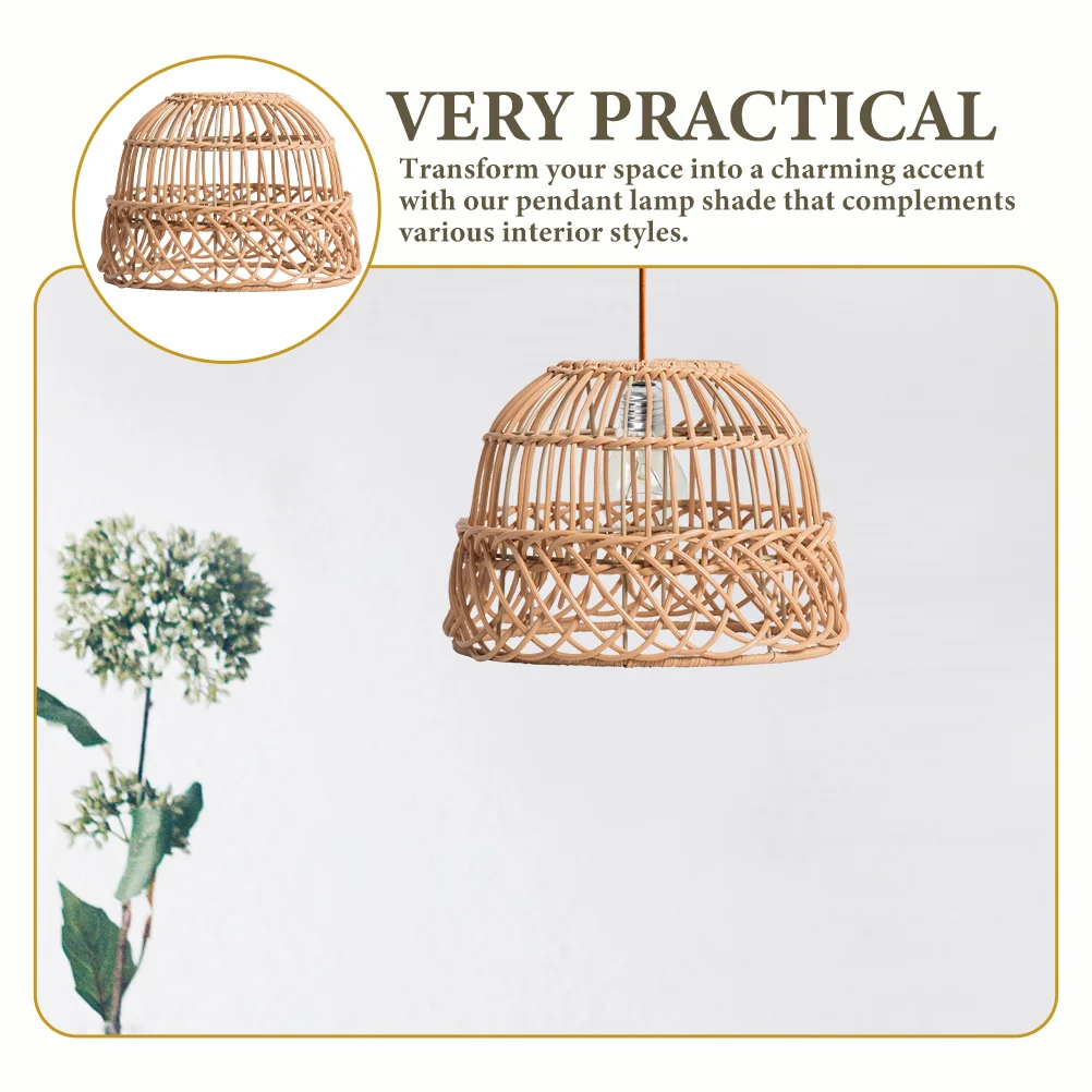 Имитация тканого абажура сменные ветки в деревенском стиле для подвесной люстры