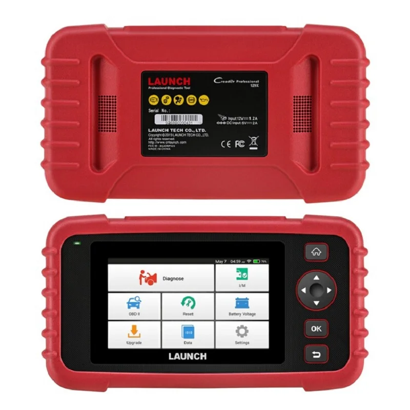 Автомобильный считыватель кодов Launch Creader Crp129x/CRP129E OBD2 OBDII для ENG/AT/ABS/SRS + EPB Oil SAS Reset