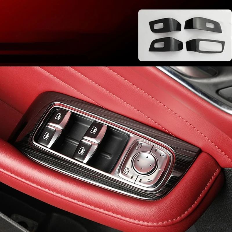 Стеклоподъемник для автомобиля из нержавеющей стали панель переключателя