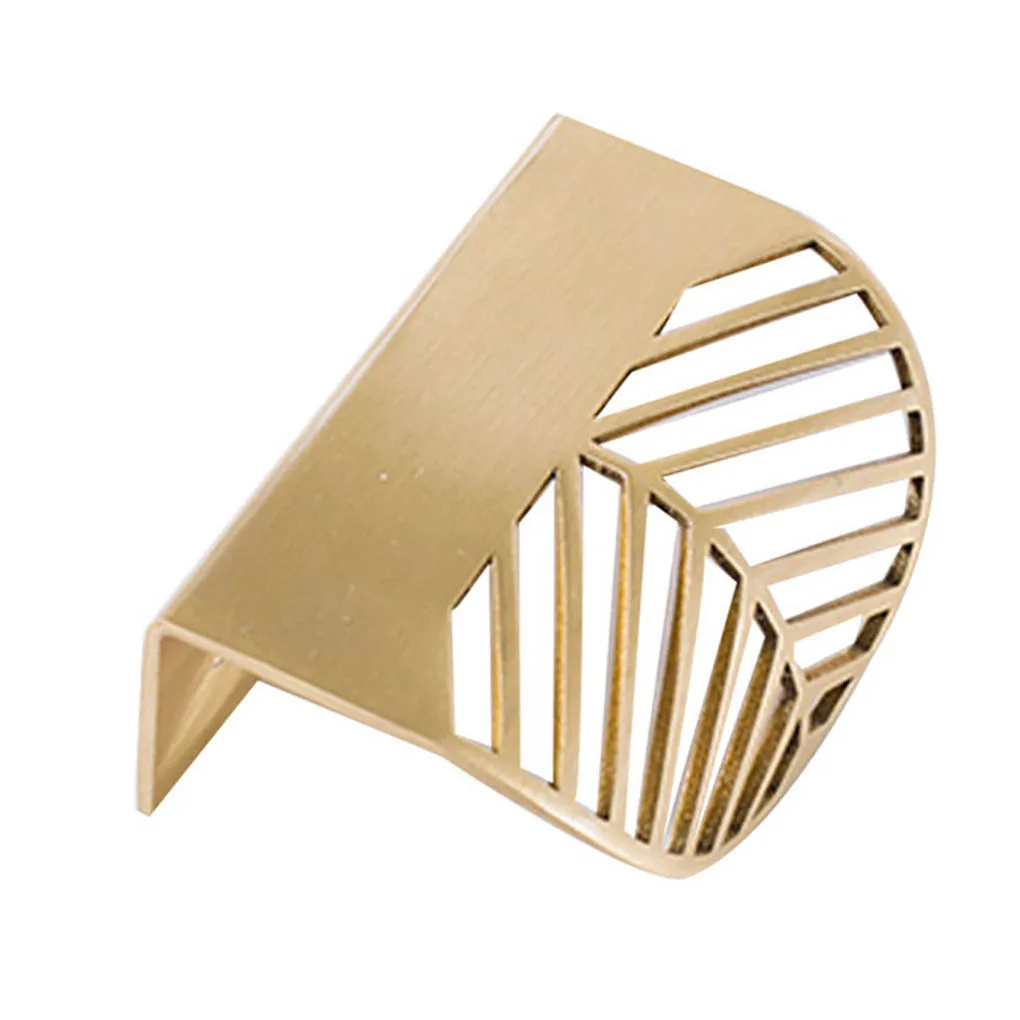 

Drawer Handle Craftsmanship Stable Structure Widely Occasions Door Pull Brass Doors Handles Cabinet Knob 1pcs L117