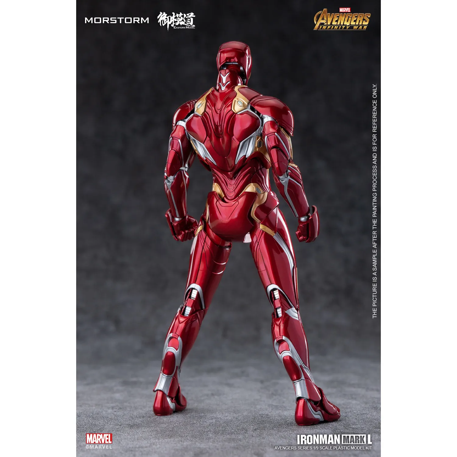 Фото Модель Iron Man Mk 50 1/9 Morstorm Eastern Model в наличии, масштабная сборная модель класса Deluxe, серия Avengers Infinity War, подарки для коллекционеров №3