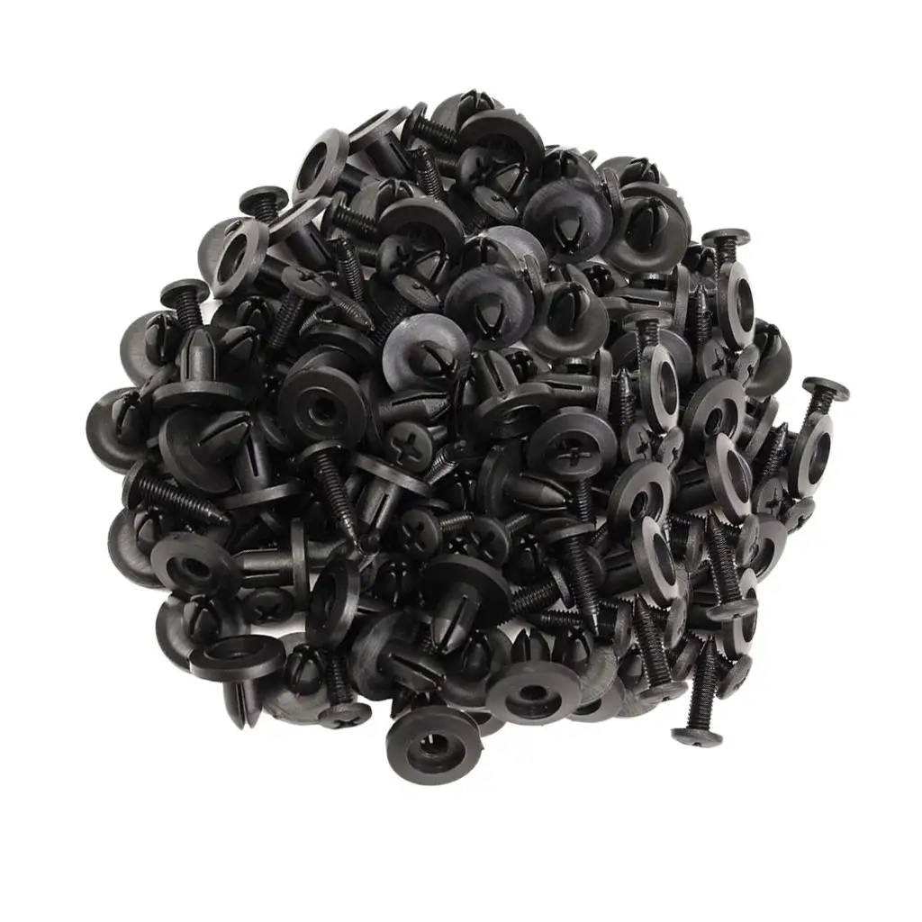 

100x Car Bumper Clips Push Type Retainer Fastener Clips Set New