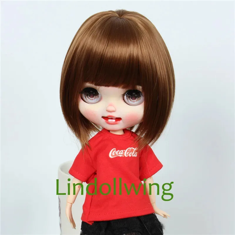 Парик Blyth Qbaby Amydoll, 9-10 дюймов, короткие кудрявые светлые волосы (art.: 3920d8a3144ef) - 3920d8a3144ef
