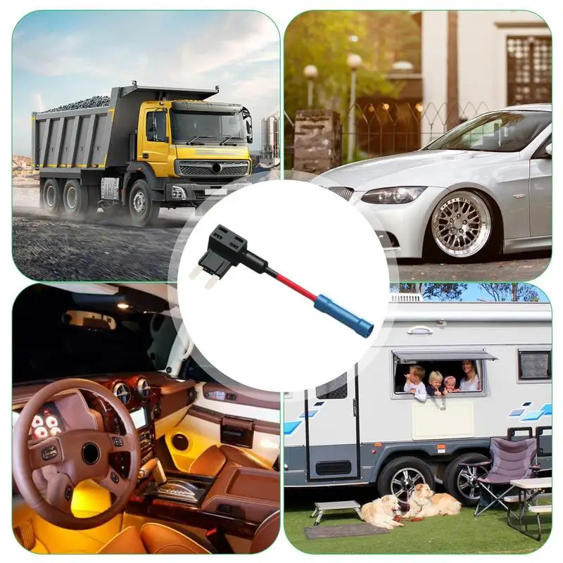 Добавить адаптер предохранителя цепи для блока питания Безопасный разъем