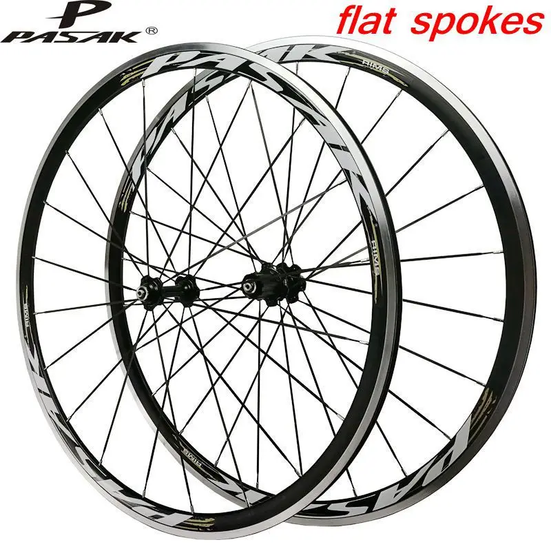 

Pasak Bearing Road Bicycle Wheelset 700C Road Wheelset Bicycle Wheel 11 Speed Flat Bar C Brake V-Brake