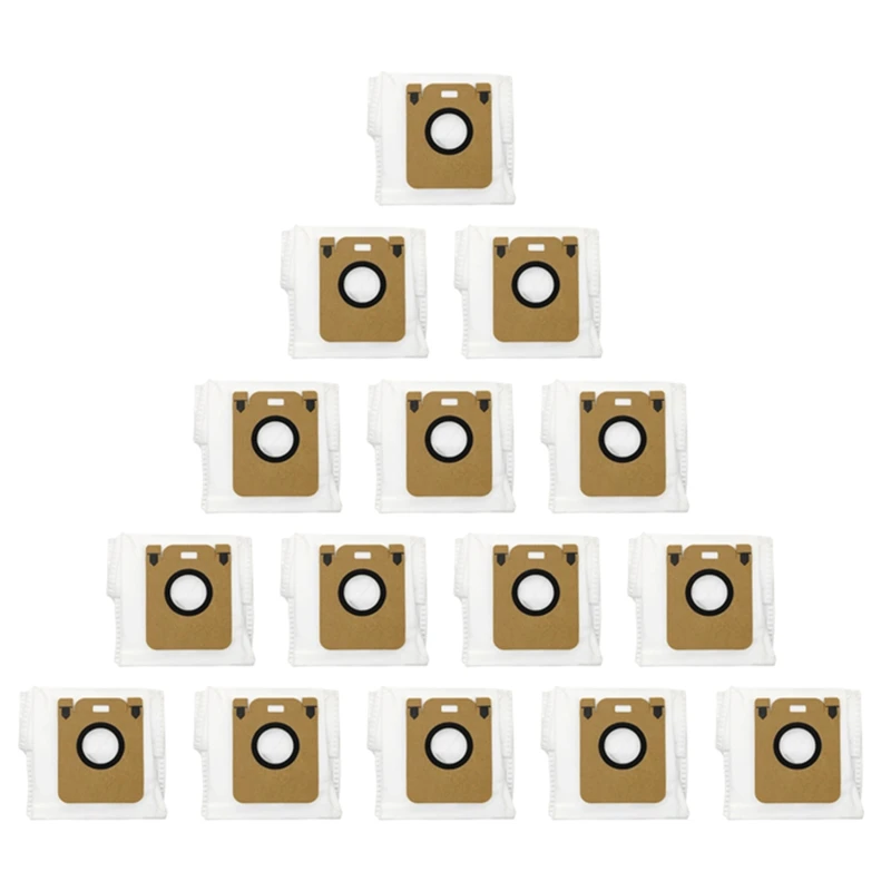 

15Pcs Dust Bags For Xiaomi Dreame Bot D10 Plus RLS3D Vacuum Cleaner Replacement Accessories