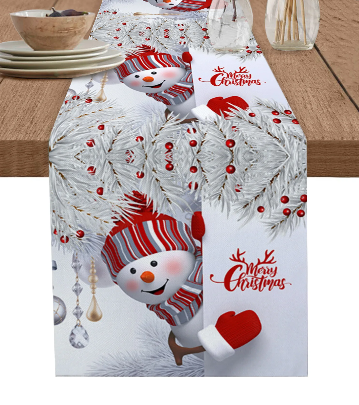 

Рождественская игольчатая сосна и фруктовый фонарь, свадебное украшение, стол, кухонный журнальный столик, обеденный стол, ткань для дома