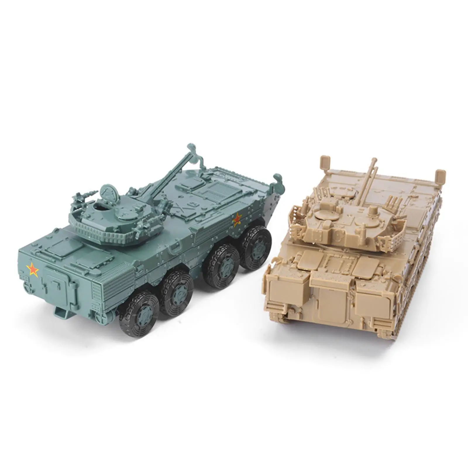 

1/72 Scale 4D Tank Model DIY Assemble for Collectibles Gift Adults