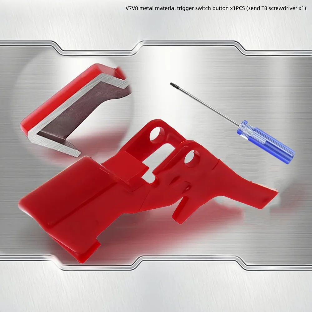 

Металлическая кнопка триггера красная для Dyson V7 V8