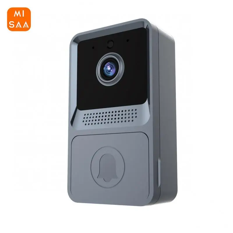 

Дверной звонок с мобильным обнаружением, беспроводная Hd-камера высокой четкости, видео, голосовой интерком для домашнего монитора, Умный домашний Визуальный дверной звонок