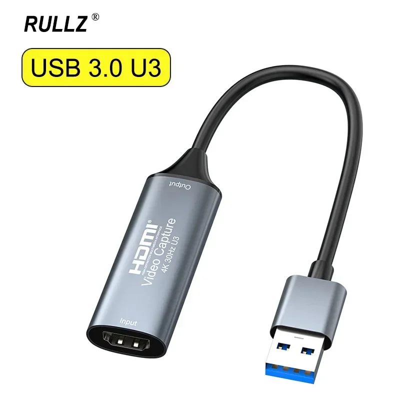 

Видеозахватная карта RULLZ 4K HDMI-USB 3.0