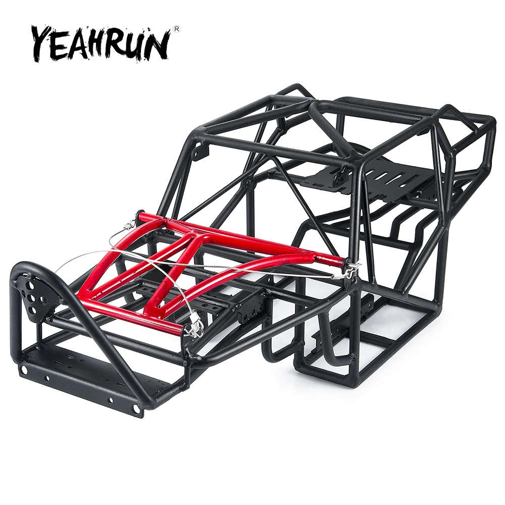 

YEAHRUN Full Metal Steel Chassis Roll Cage Frame Body for Axial Wraith 90018 1/10 RC Crawler Climbing Car Model Upgrades Parts