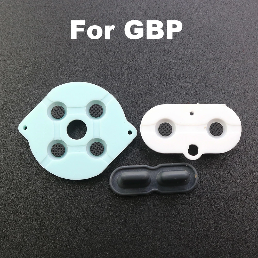 Резиновый проводящий Buttons D-pad для Game Boy A-B GBA GBC GBP GBM SP N64 силиконовые детали замены