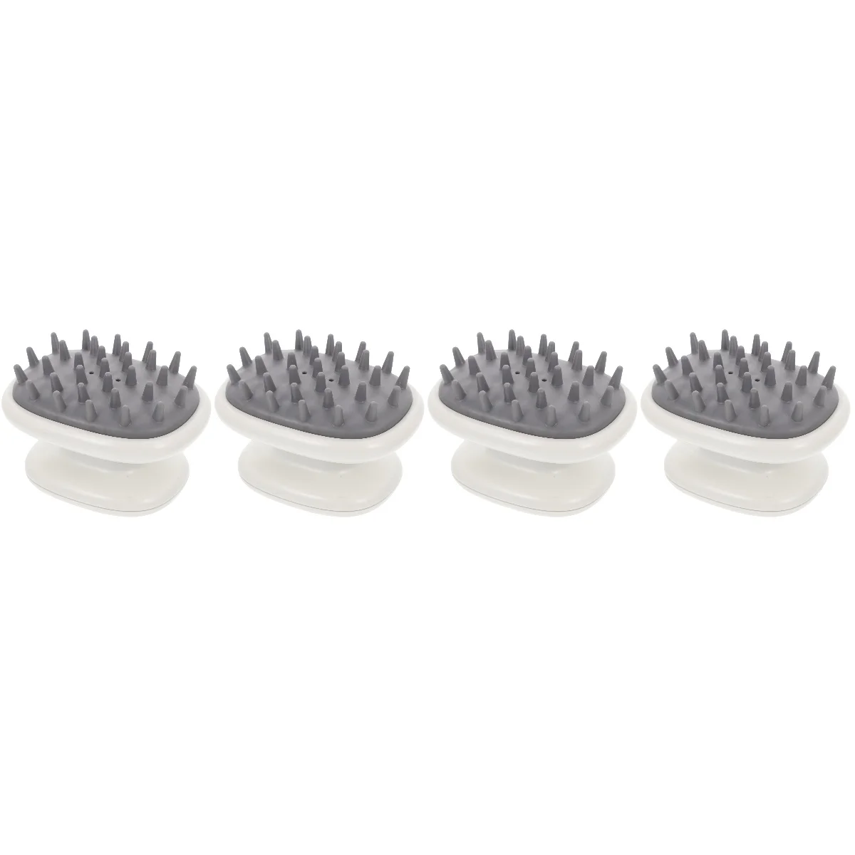 

4pcs Portable Brush Scalp Brush Multifunctional Shampoo Brush Brush